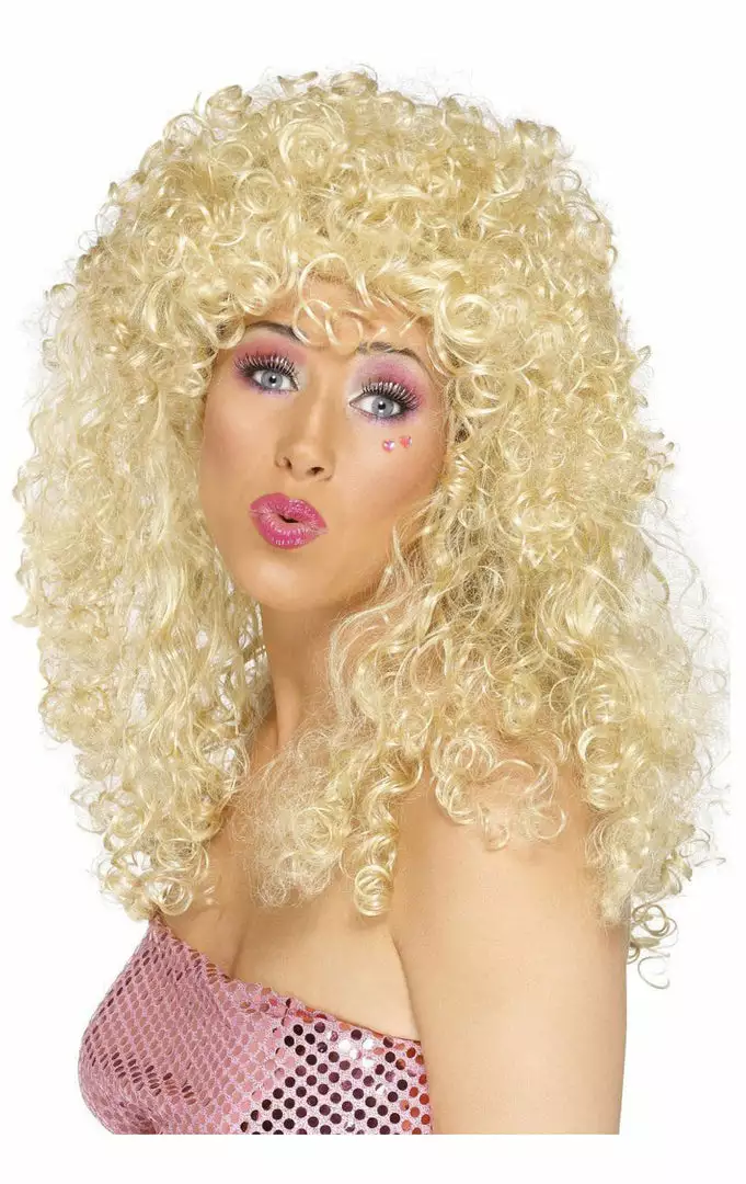 Smiffys Boogie Babe Blonde Wig Baywatch & Lifeguards 1 Smiffys Boogie Babe Blonde Wig Baywatch & Lifeguards