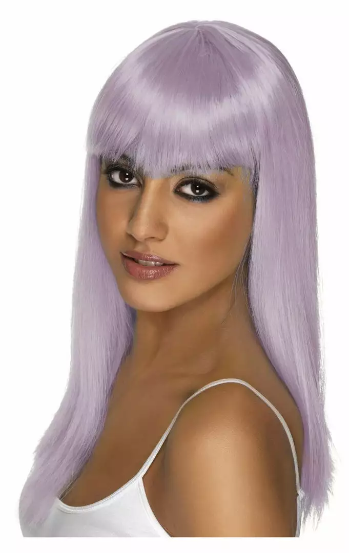 Smiffys Glamourama Wig Lilac Accessory Fairies 1 Smiffys Glamourama Wig Lilac Accessory Fairies