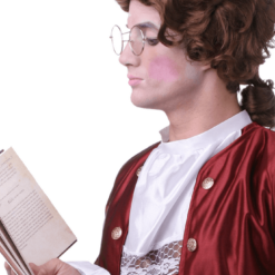 West Bay Inc Colonial Man Brown Wig