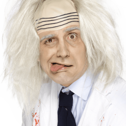 Smiffys All Accessories Funny Professor Wig