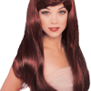 Generic All Accessories Burgundy Glamour Wig