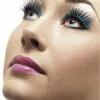Smiffys Festivals Silver And Black Eyelashes