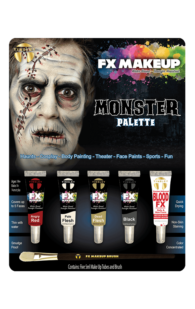 Tinsley Monster Palette Set Face Paints 1 Tinsley Monster Palette Set Face Paints