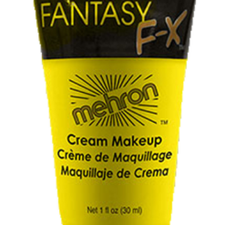 Generic Cosplay & Comic Con Yellow Mehron Face Paint Accessory