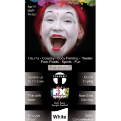 Tinsley Transfers White Makeup Clowns