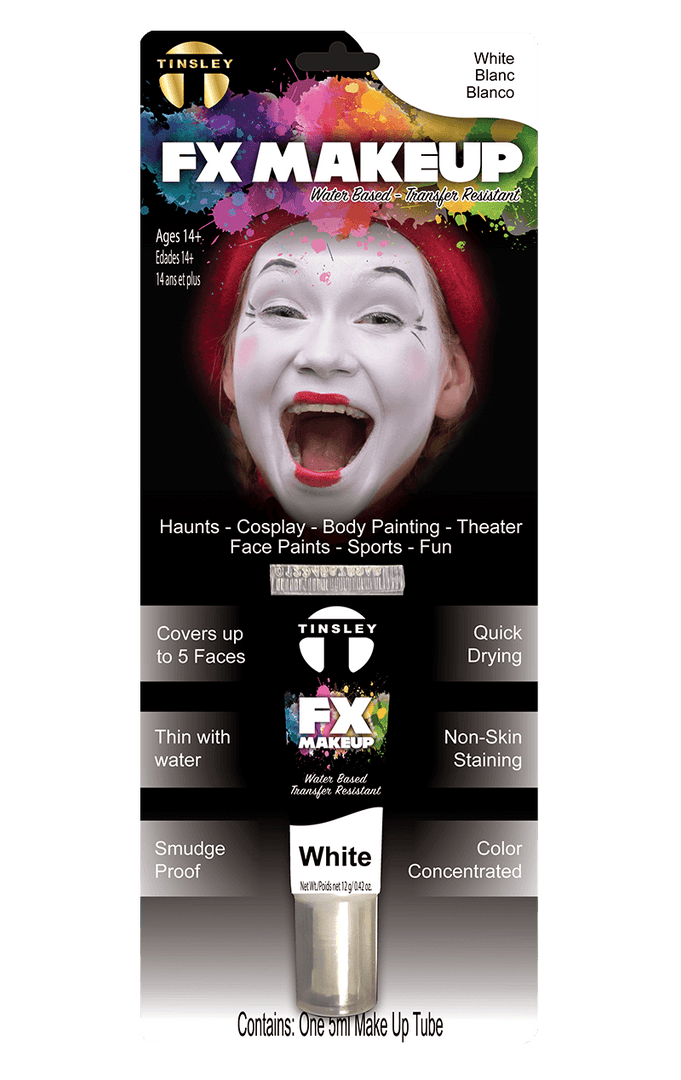 Tinsley Transfers White Makeup Clowns 1 Tinsley Transfers White Makeup Clowns