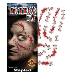 Tinsley Transfers Stapled Trauma Tattoo Accessory All Accessories