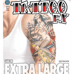 Tinsley Transfers Pin Up Sailor Girl Tattoo