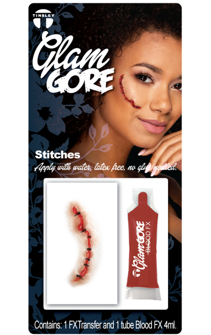 Tinsley Transfers Bloody Stitches Glam Gore SFX Circus 1 Tinsley Transfers Bloody Stitches Glam Gore SFX Circus