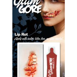 Tinsley Transfers Halloween Lip Rot Glam Gore SFX