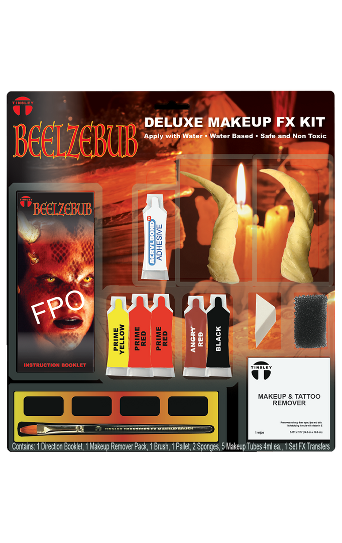 Tinsley Transfers Beelzebub 3D FX Makeup Kit 1 Tinsley Transfers Beelzebub 3D FX Makeup Kit