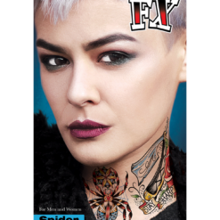 Tinsley Transfers Spider Neck Tattoo FX
