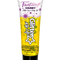 PaintGlow Gold Iridescent Chunky Glitter Gel Circus