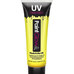PaintGlow Space / Sci-Fi Yellow UV Face & Body Paint