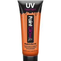 PaintGlow Orange UV Body & Face Paint