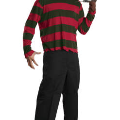 Rubies Mens Freddy Krueger Shirt With Facepiece Costume
