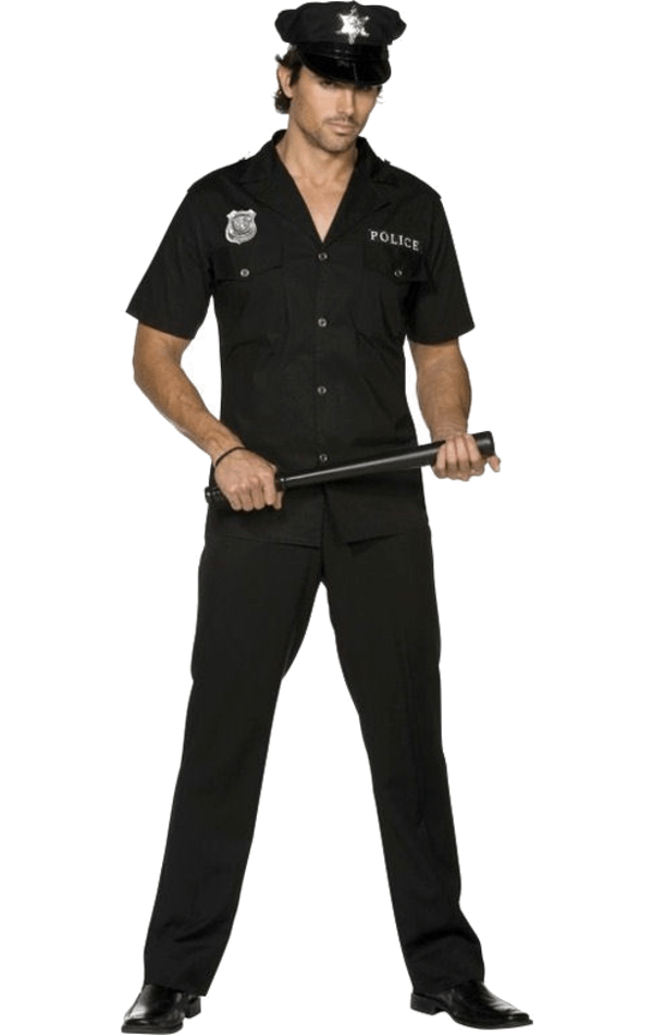 Smiffys Mens Cop Costume 1 Smiffys Mens Cop Costume