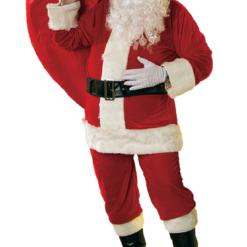 Rubies Velour Santa Suit Costume