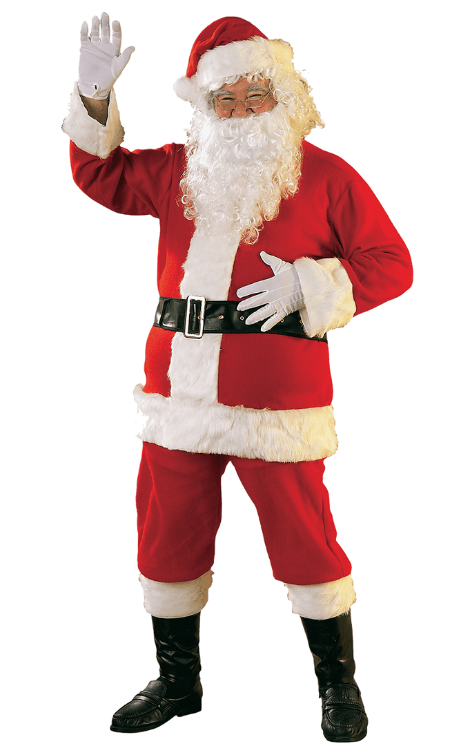 Rubies Flannel Santa Costume 1 Rubies Flannel Santa Costume
