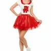 Smiffys Womens Grease Sandy Cheerleader Costume