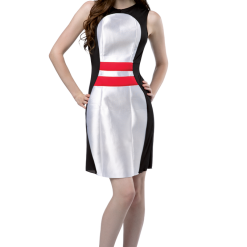 Rasta Imposta All Womens Costumes Womens Bowling Pin Dress Costume