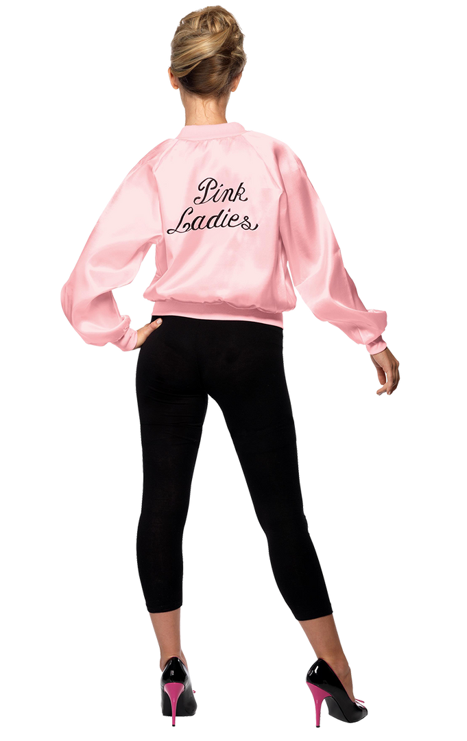 Smiffys Costumes Under £20 Grease Pink Ladies Jacket Costume 3 Smiffys Costumes Under £20 Grease Pink Ladies Jacket Costume