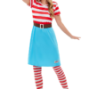 Smiffys Book Characters Adult Where's Wally? Wenda Dress Costume