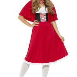Smiffys Book Characters Adult Red Riding Hood Fairytale Costume