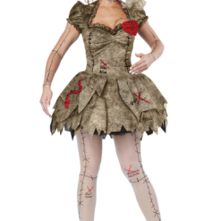 California Costumes Womens Voodoo Revenge Rag Doll Costume