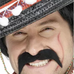 Smiffys Black Moustache Around The World