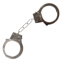 Smiffys Metal Handcuffs Accessory