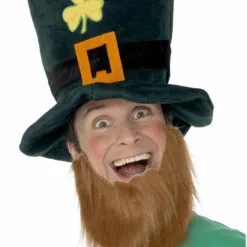 Smiffys Around The World Adult Irish Leprechaun Hat & Beard