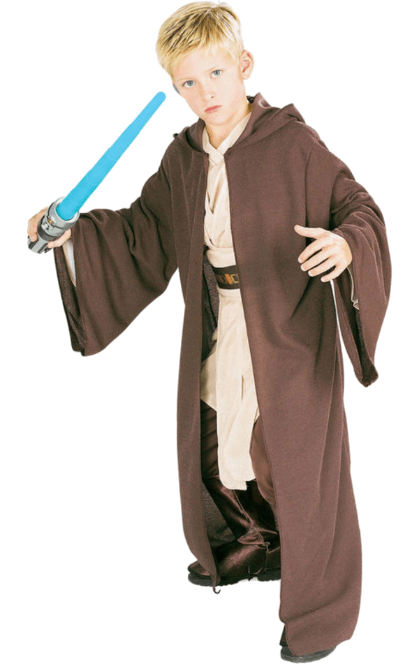 Rubies Kids Star Wars Jedi Robe Costume Disney 1 Rubies Kids Star Wars Jedi Robe Costume Disney