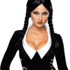 Rubies Adult Wednesday Addams Wig Movies