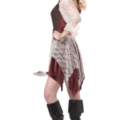 California Costumes Fairytales Ladies Sultry South Seas Pirate Costume