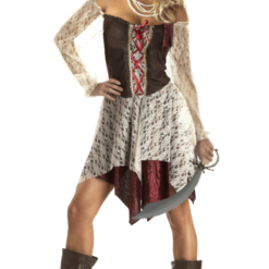 California Costumes Fairytales Ladies Sultry South Seas Pirate Costume