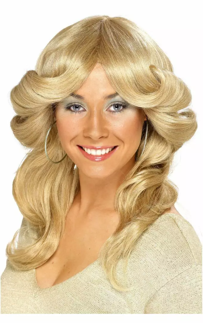 Smiffys Flick Light Blonde Wig Music & Pop/Rock Stars 1 Smiffys Flick Light Blonde Wig Music & Pop/Rock Stars
