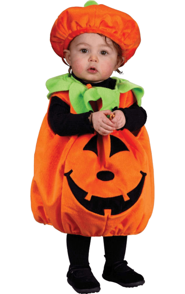 Palmer Baby Orange Pumpkin Costume 1 Palmer Baby Orange Pumpkin Costume