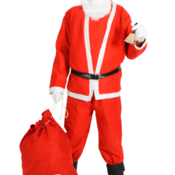 Alibaba Mens Felt Santa Costume Costumes Under £20