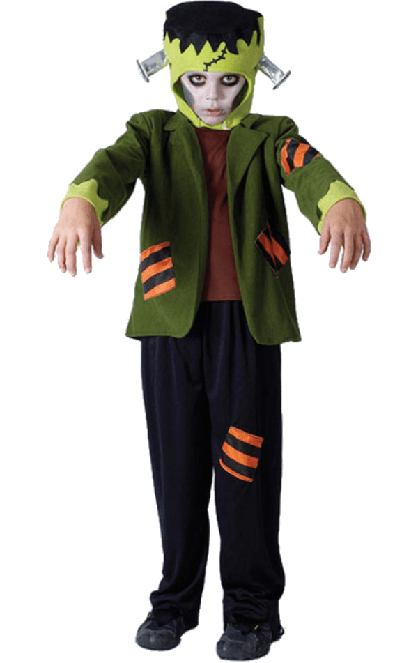 Bristol Novelty Halloween Kids Frank Monster Costume 1 Bristol Novelty Halloween Kids Frank Monster Costume