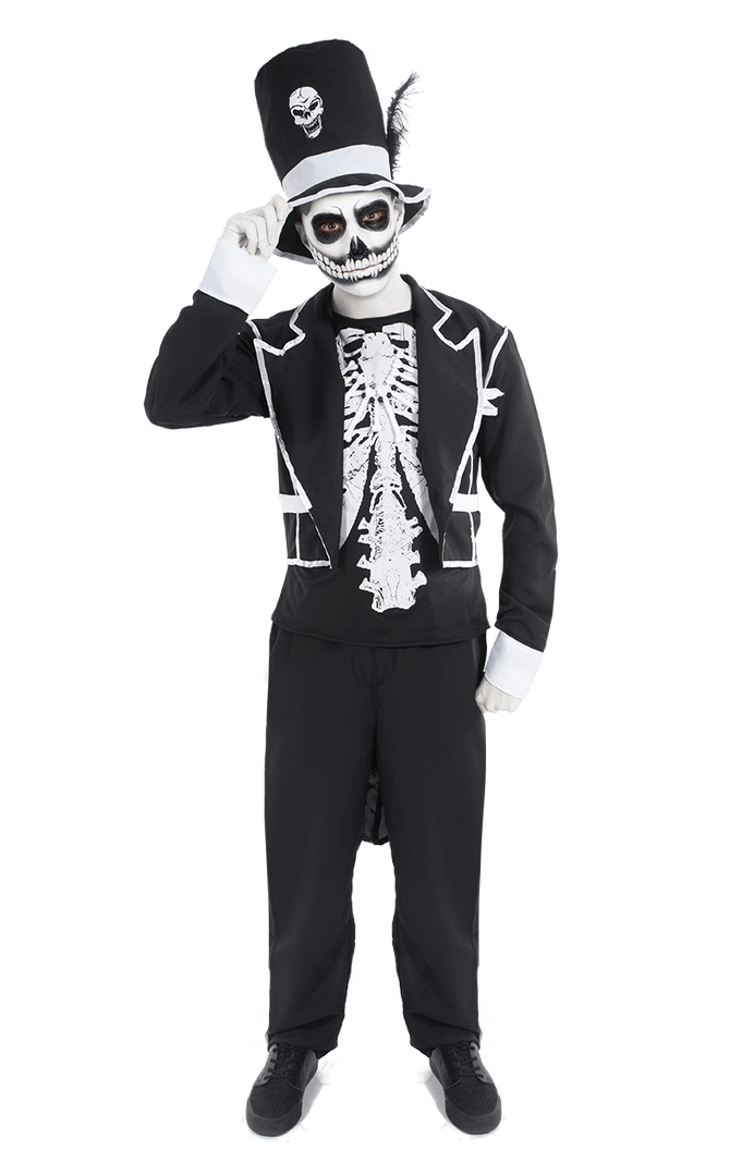 Orion Costumes Movies Mens Dapper Skeleton Costume 1 Orion Costumes Movies Mens Dapper Skeleton Costume