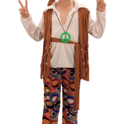 Bristol Novelty Kids Fringed Hippy Costume