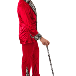 Orion Costumes Adult Red Pimp Costume