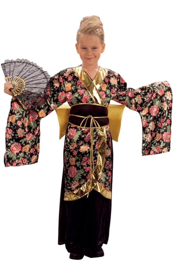 Bristol Novelty Childrens Geisha Japanese Costume Around The World 1 Bristol Novelty Childrens Geisha Japanese Costume Around The World