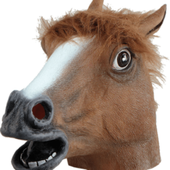 Bristol Novelty Animals Brown Horse Facepiece Accessory