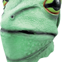 Bristol Novelty Latex Frog Facepiece Animals