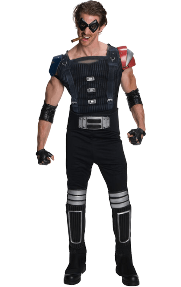 Rubies Mens Watchmen Comedian Costume 1 Rubies Mens Watchmen Comedian Costume