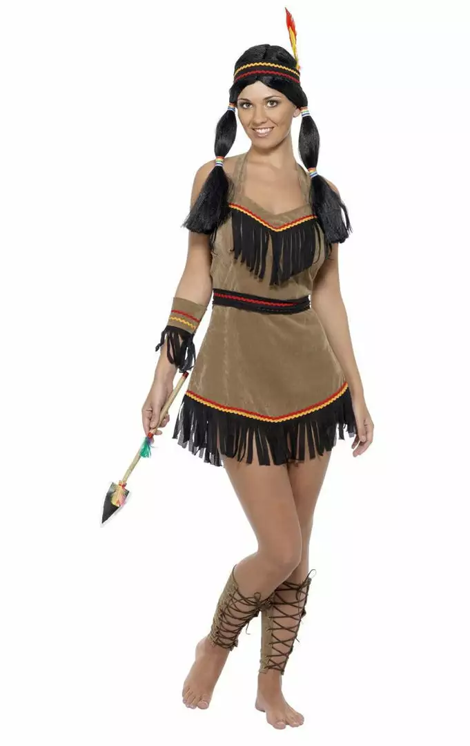Smiffys Native Princess Costume American / USA 1 Smiffys Native Princess Costume American / USA