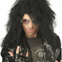 California Costumes Black Heavy Metal Rocker Wig Music & Pop/Rock Stars