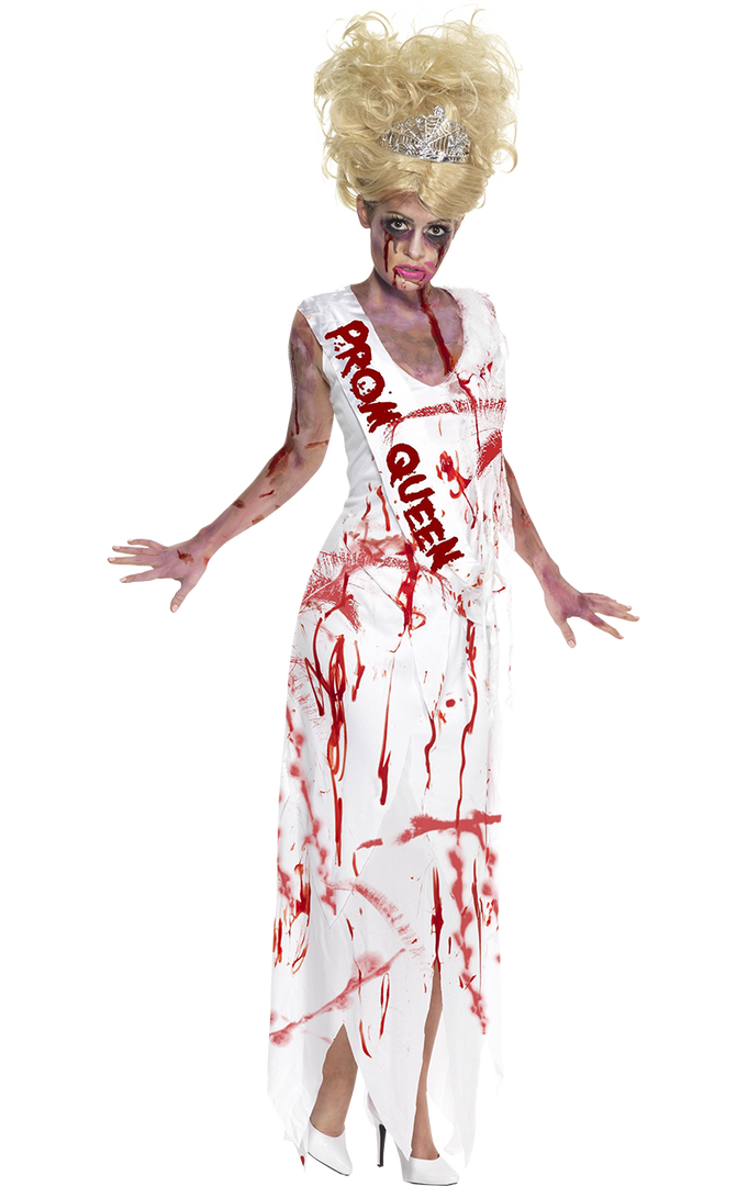 Smiffys Adult Zombie Prom Queen Costume Movies 1 Smiffys Adult Zombie Prom Queen Costume Movies